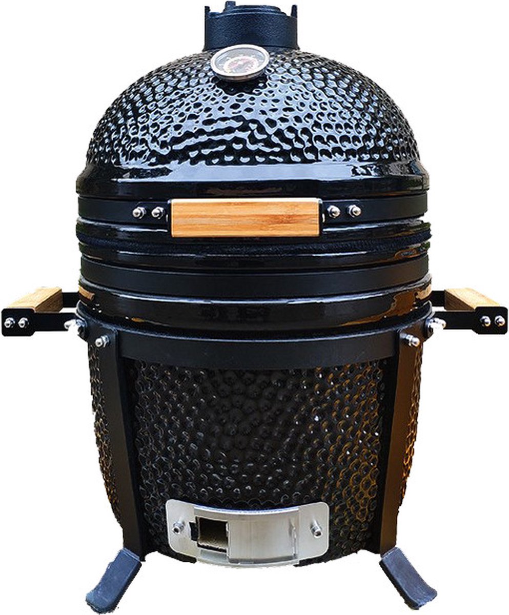 Intergard Kamado Barbecue Keramische Bbq ø36cm - Zwart