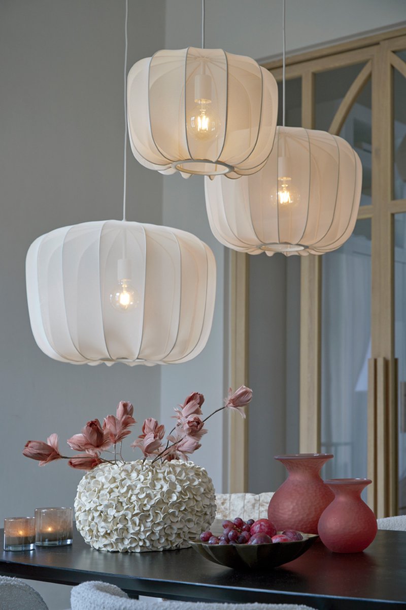 Light & Living - Vaas Ozark - 20x20x24.5 - Rood