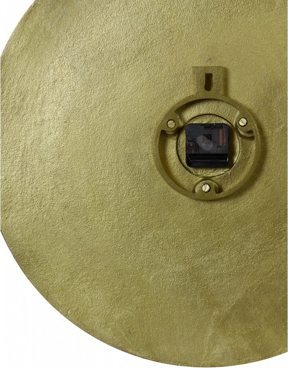 Light & Living - Klok Cervino - 58x2x58 - Brons - Oranje