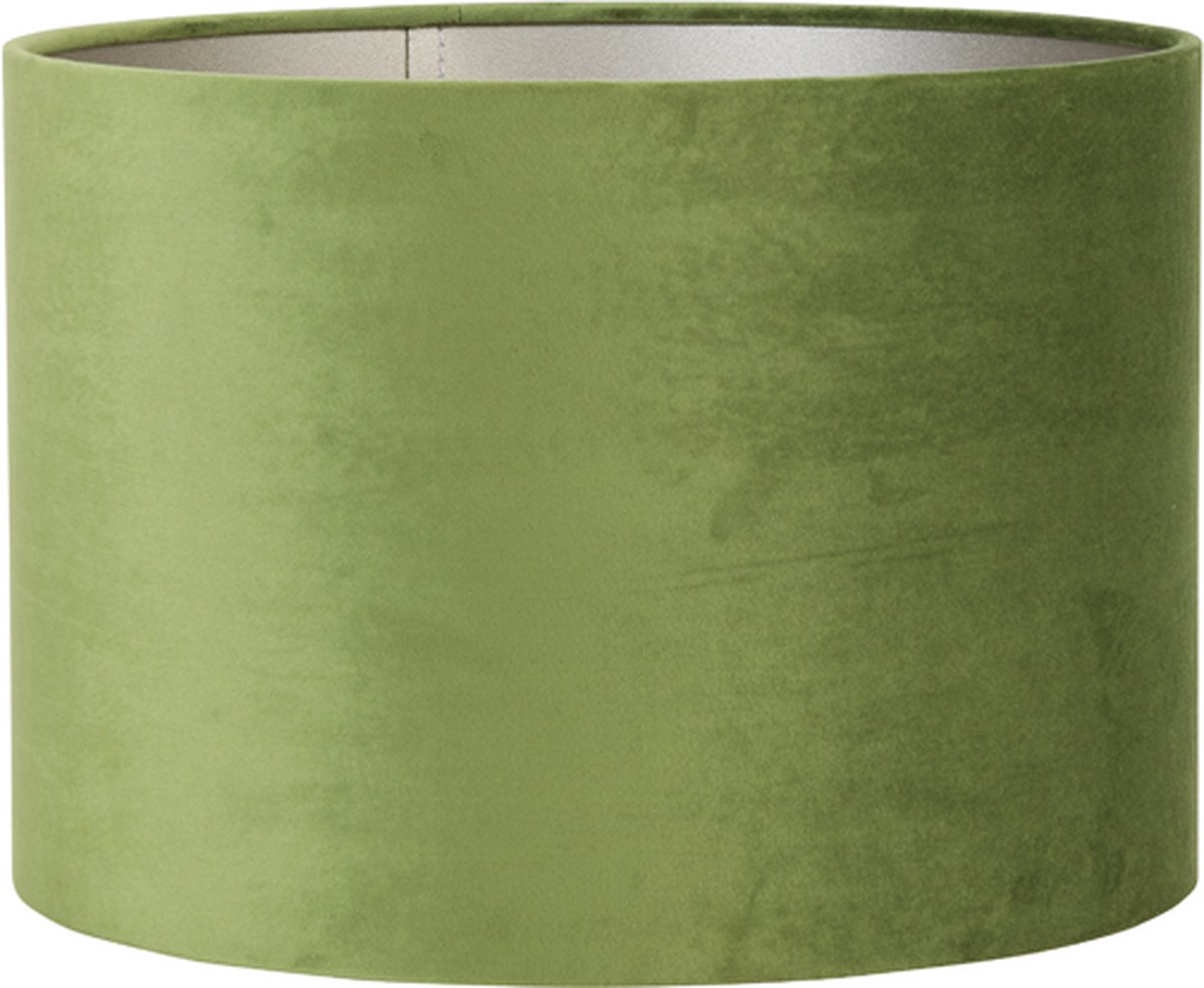 Light & Living - Lampenkap Velours - 25x25x18 - Groen