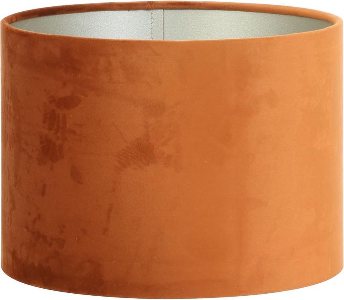 Light & Living - Lampenkap Velours - 25x25x18 - Oranje