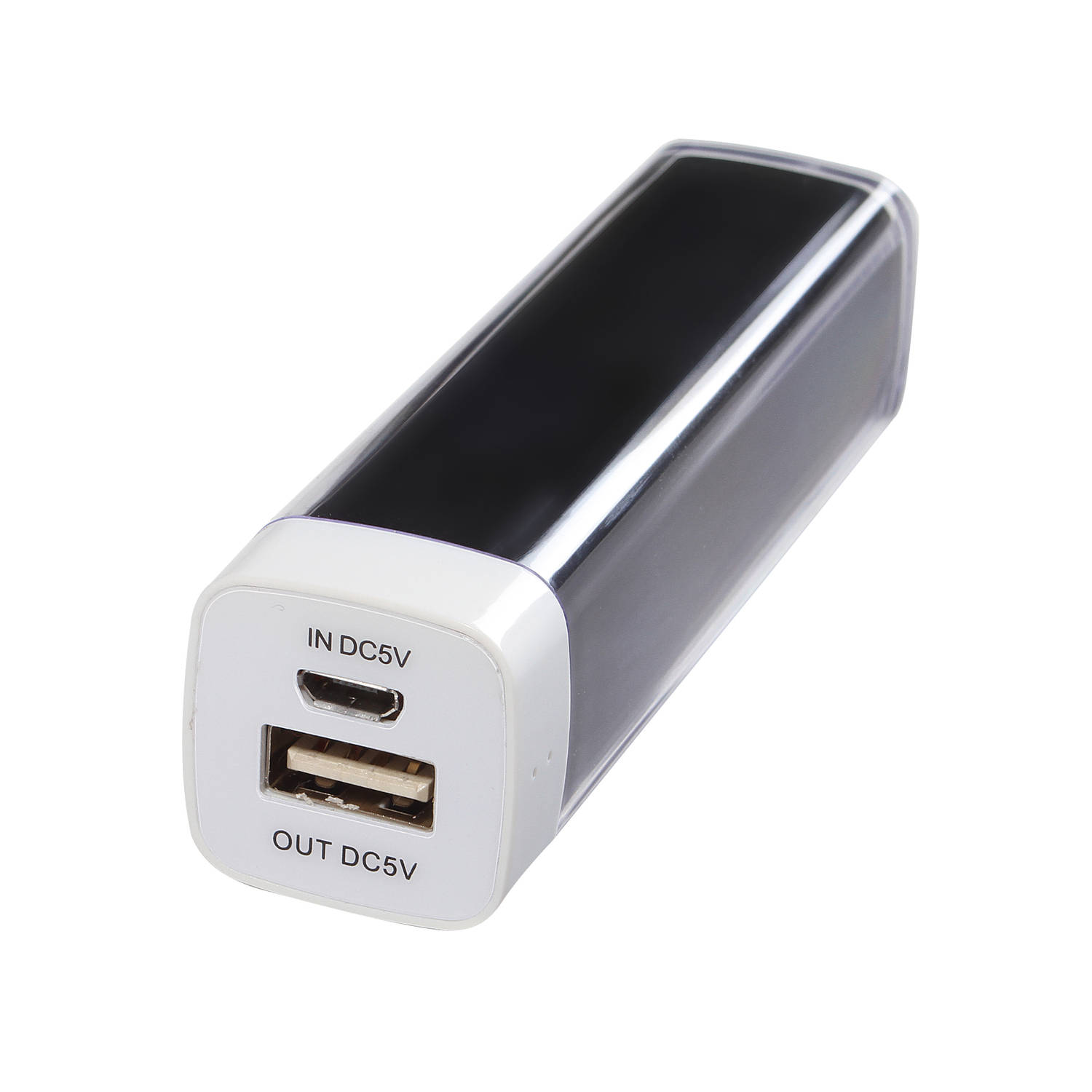 Clip Sonic Powerbank 2600 Mah - Zwart