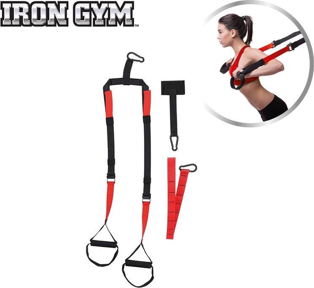 Iron Gym - Trainer Pro - Rood