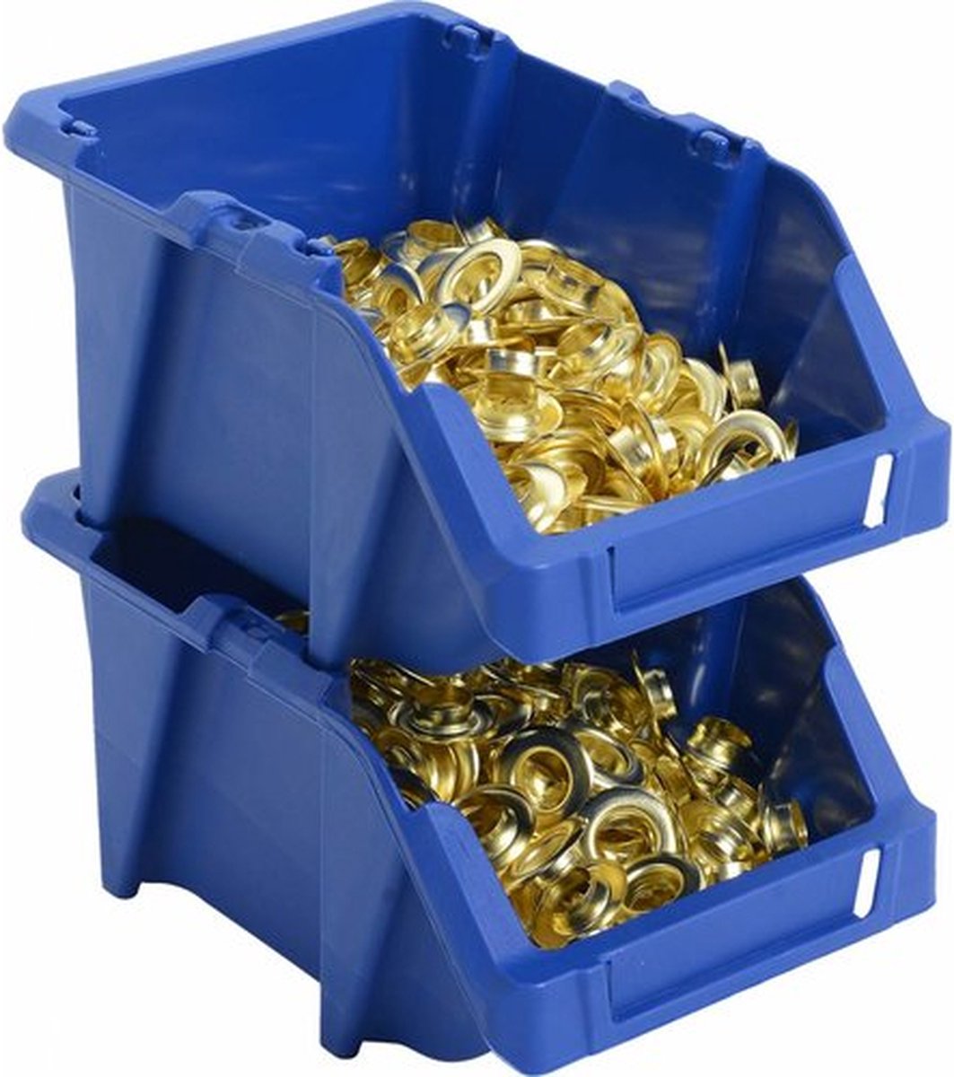 Raaco Magazijnbakken Stapelbak 3, blauw BIN 3 - 106948