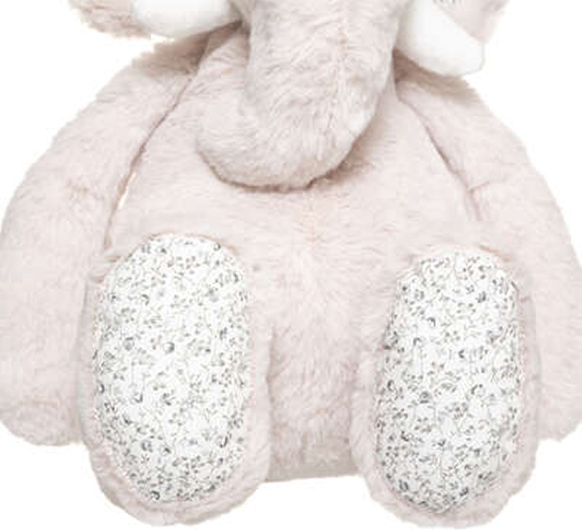 Pluche Knuffel Dier Olifant 45 Cm - Knuffeldier - Beige