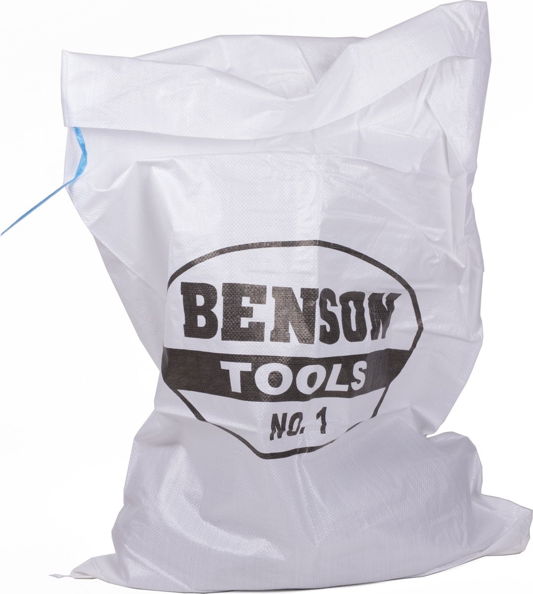 Benson 5x Afvalzakken/vuilniszakken Met Trekband 100 X 65 Cm - Vuilniszakken