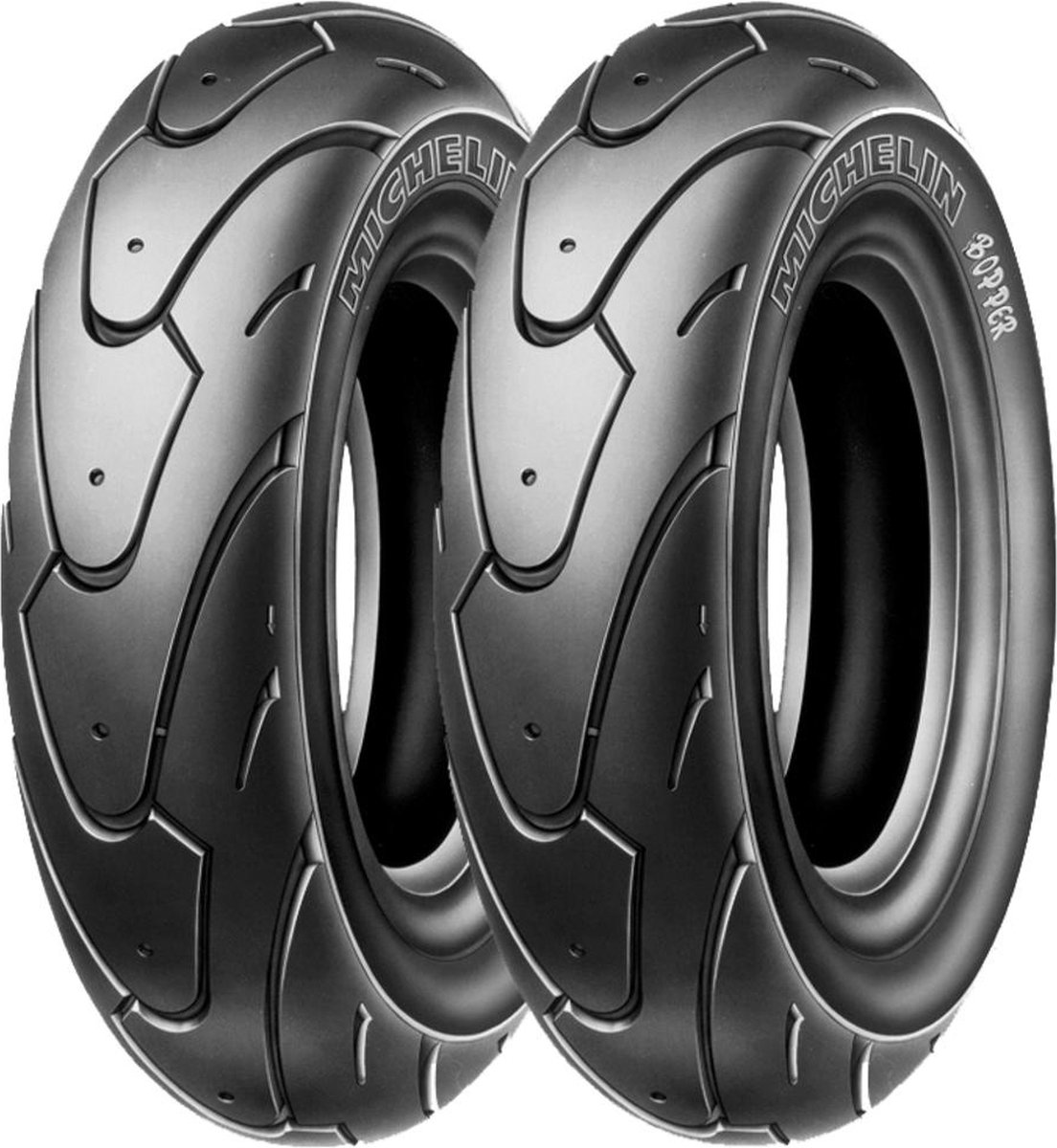 Michelin Buitenband 120/70-12 Tl 51l Bopper - Zwart