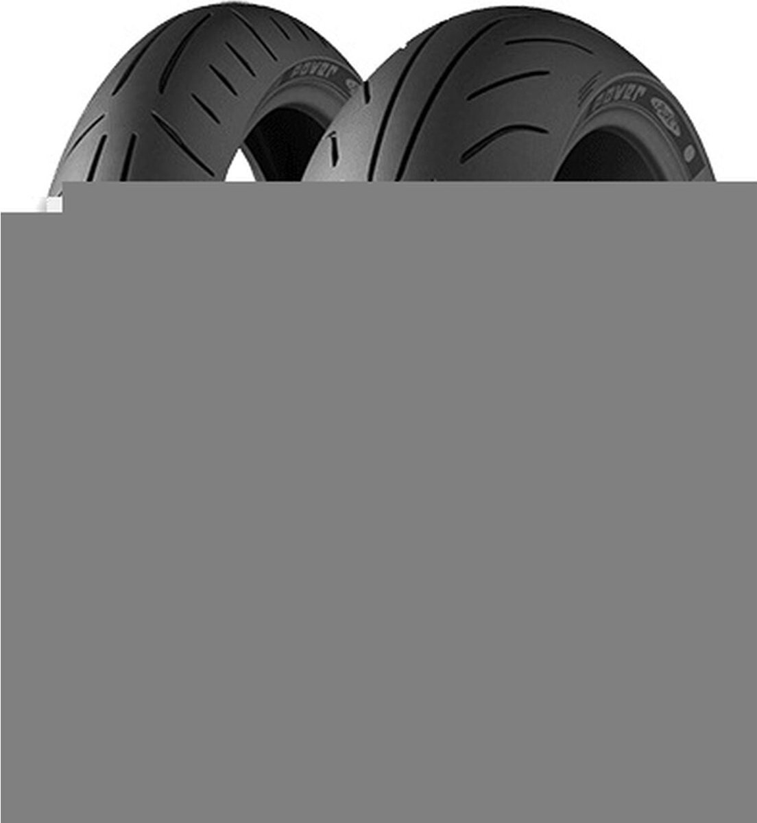 Michelin Buitenband 120/70-12 Tl 58p Power Pure - Zwart