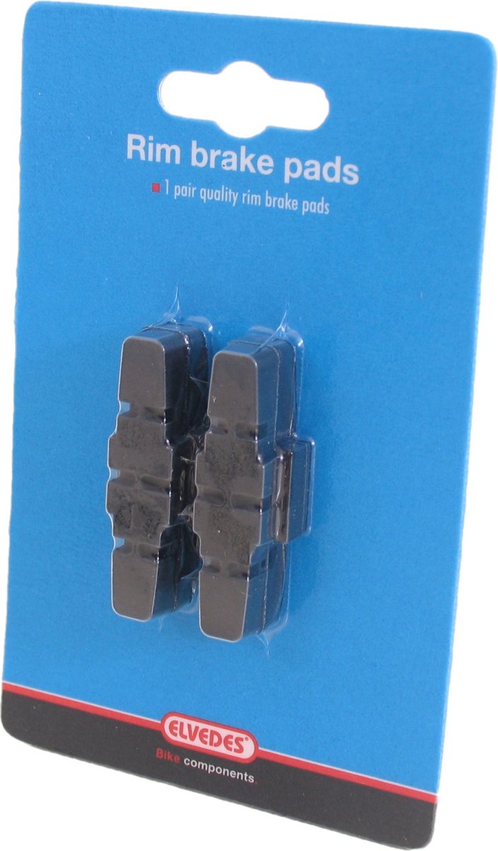 Elvedes Remblokrubbers Hydraulische Velgrem 50 X 17 Mm 2 Stuks - Zwart