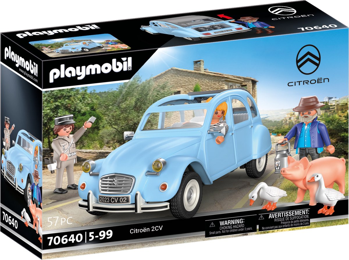 Playmobil Cars 70640 Citroën 2CV - Azul