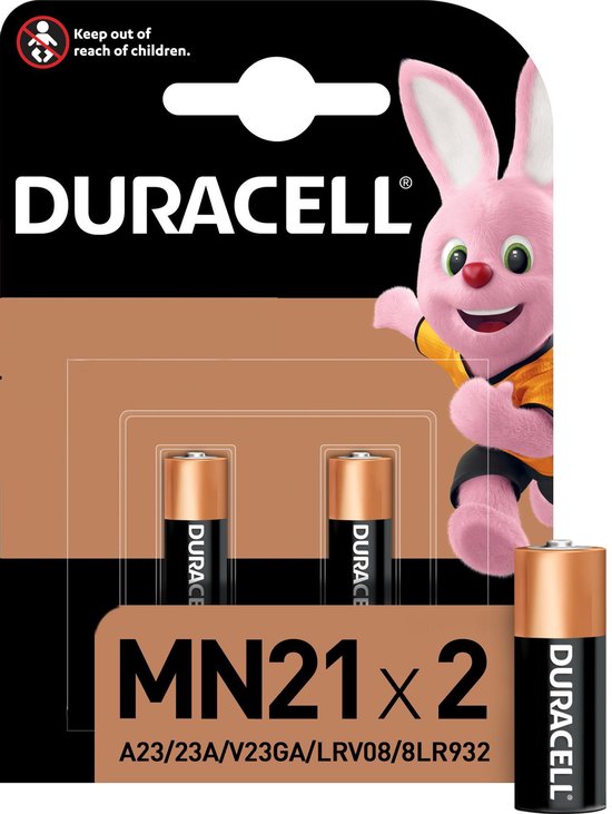 Duracell Specialty Alkaline MN21-batterij 12V 2 stuks