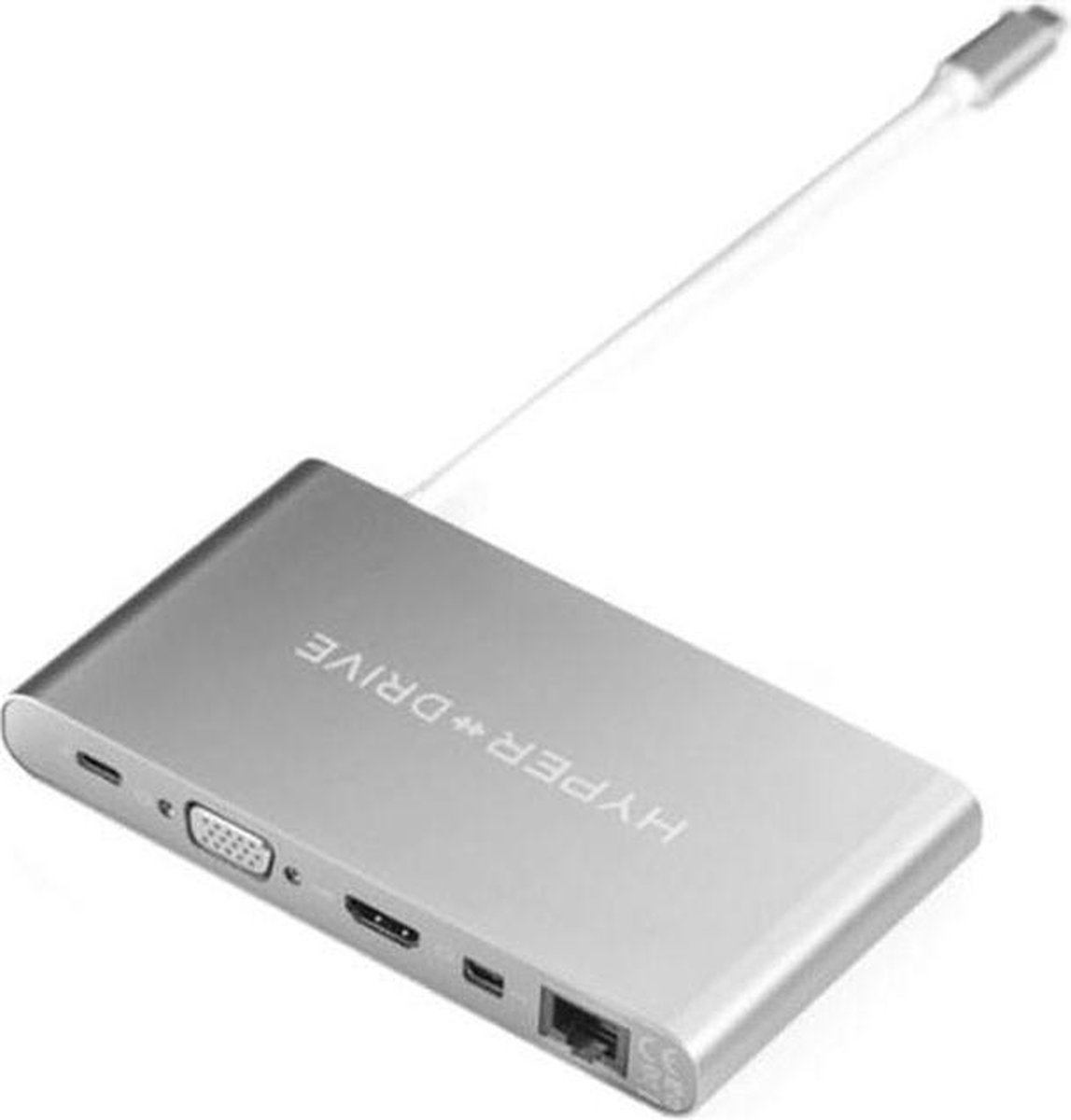 Hyper Ultimate Hub 11-in-1 zilver - Silver