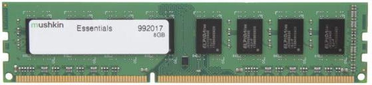 Mushkin DIMM 8GB DDR3 Essentials 8GB DDR3 1333MHz geheugenmodule