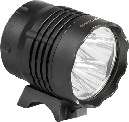 M-wave M Wave voorlicht Apollon Ultra 1200 led - Zwart