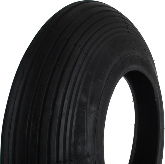 Schwalbe Buitenband 400 x 100 (4.00 8) lijnprofiel - Zwart