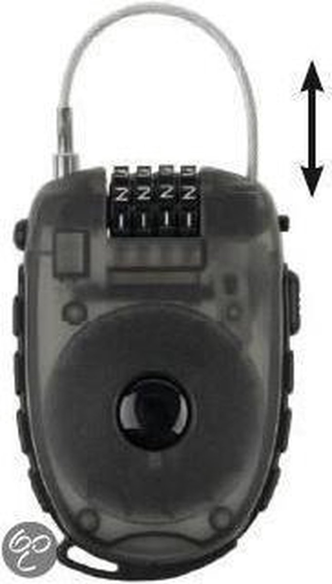 M-wave M Wave Kabelslot 900 x 2,4 mm - Zwart