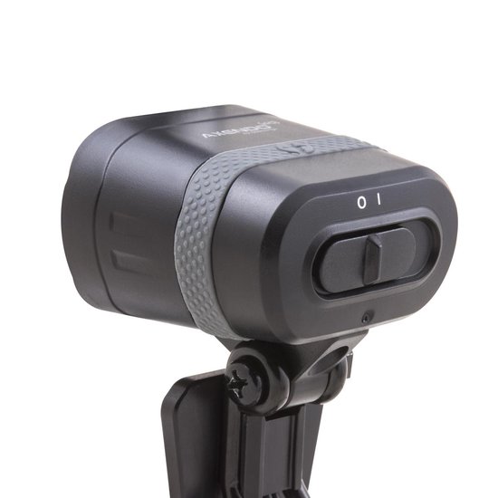 Spanninga koplamp Axendo XDO led 40 Lux 50 mm dynamo - Zwart