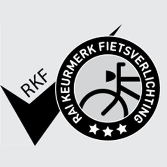 Spanninga koplamp Axendo XDO led 40 Lux 50 mm dynamo - Zwart