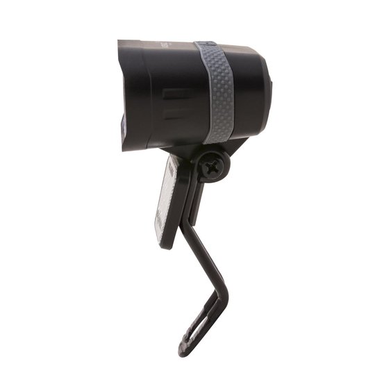 Spanninga koplamp Axendo XDO led 40 Lux 50 mm dynamo - Zwart