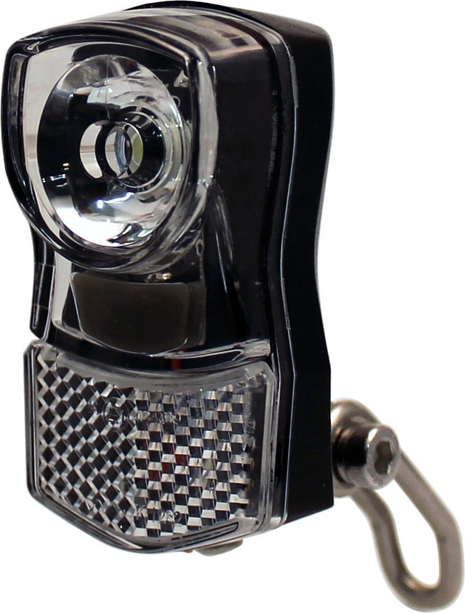 Union koplamp UN 4800 led batterijen 60 mm - Zwart