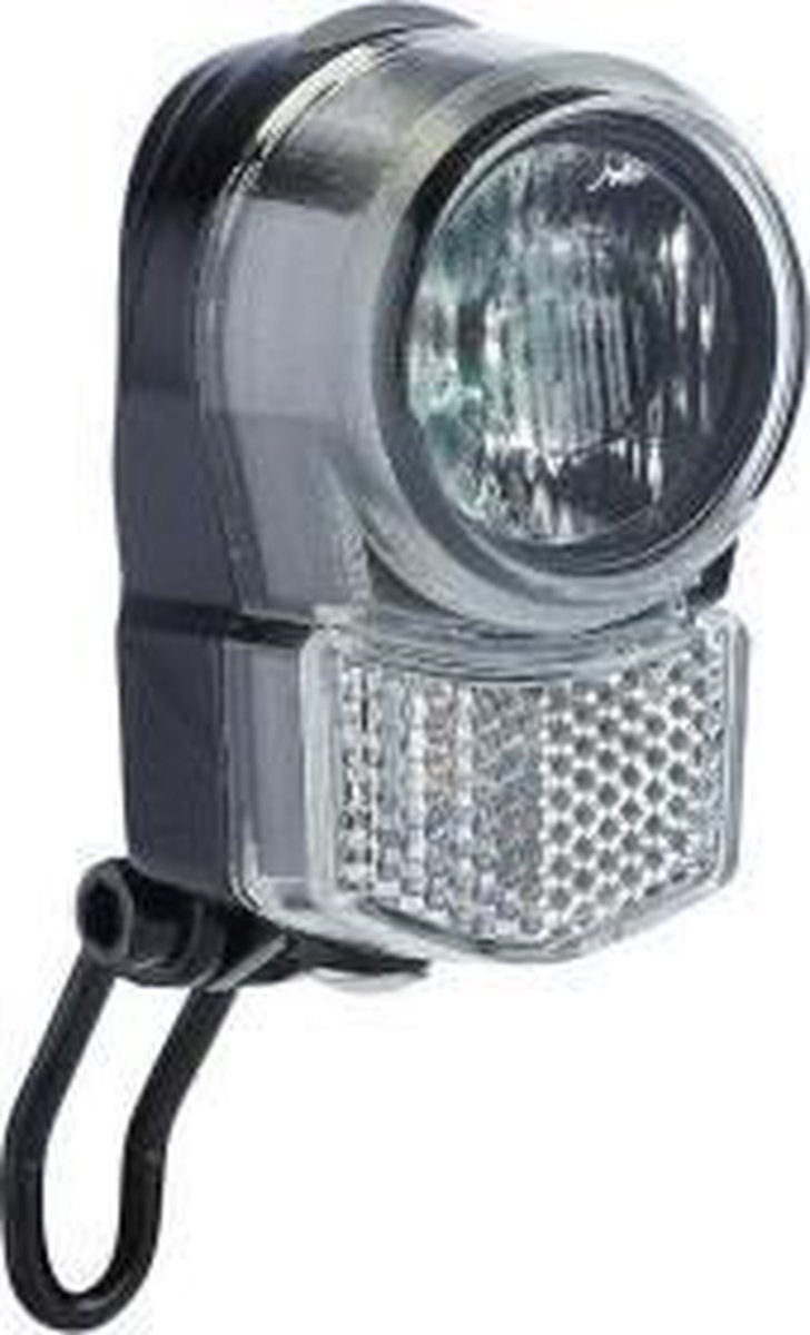 Union koplamp UN 4800 led batterijen 60 mm - Zwart