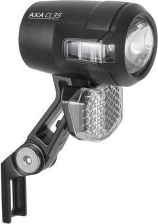 AXA voorlicht Compactline 35 Steady Auto led dynamo - Zwart