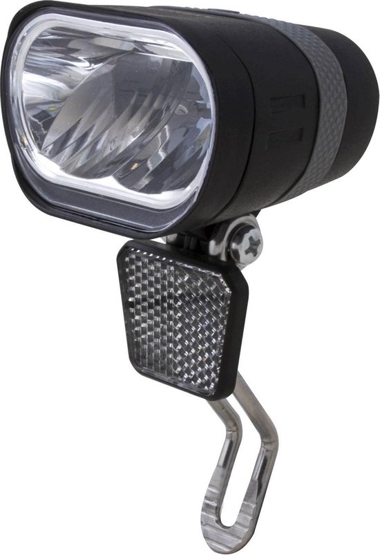 Spanninga koplamp Axendo 40 XE e bike led - Zwart