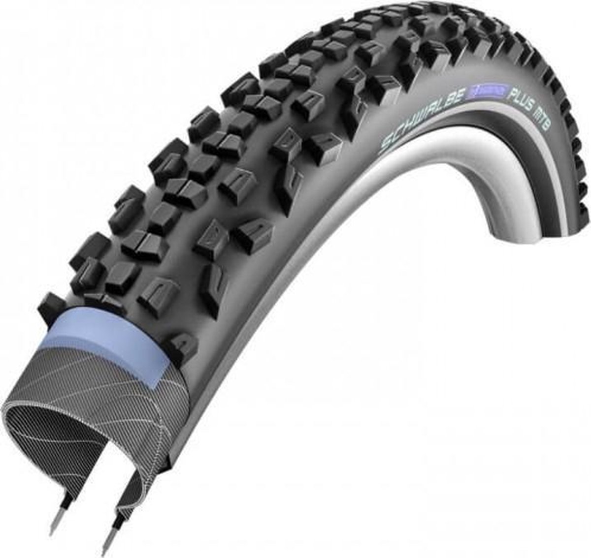 Schwalbe buitenband Marathon Plus MTB 27.5 x 2.25 (57 584) HS468 - Zwart
