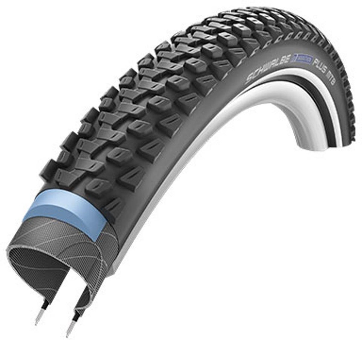 Schwalbe buitenband Marathon Plus MTB 27.5 x 2.25 (57 584) HS468 - Zwart