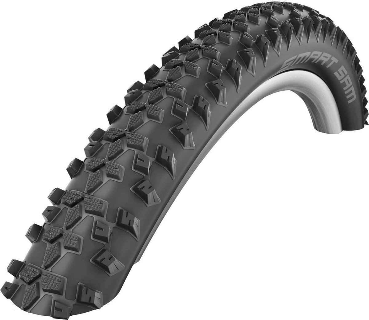 Schwalbe buitenband Smart Sam 27.5 x 2.25 (57 584) HS476 - Zwart