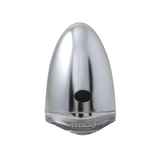 Spanninga koplamp Trendo Xb led 10 Lux batterij 80 mm chroom