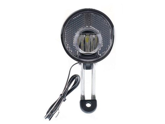 Simson koplamp Truss E bike voorvork - Zwart