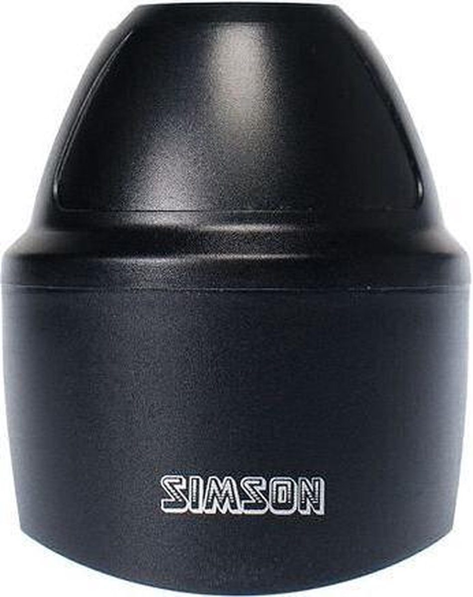 Simson koplamp Truss E bike voorvork - Zwart