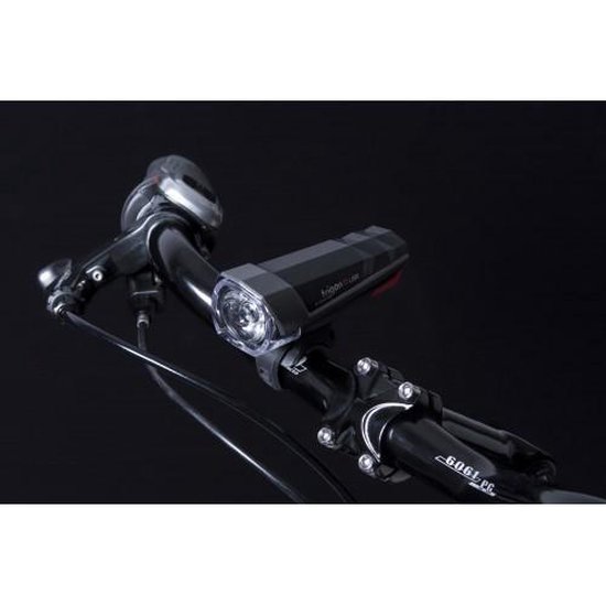 Spanninga koplamp Trigon 15 led - Zwart