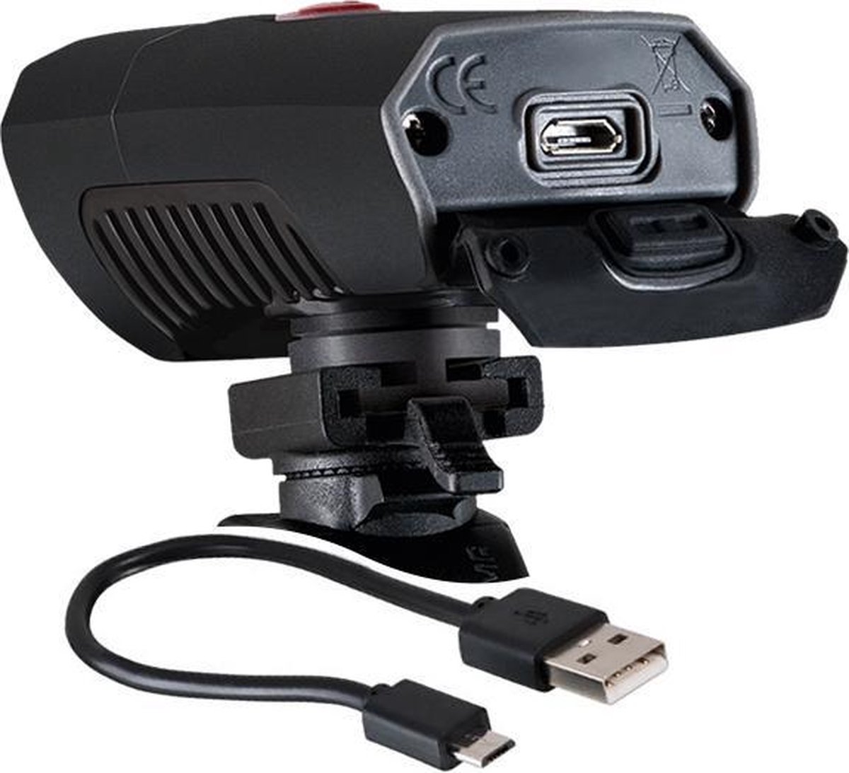 Sigma voorlicht Buster 300 led oplaadbaar - Zwart