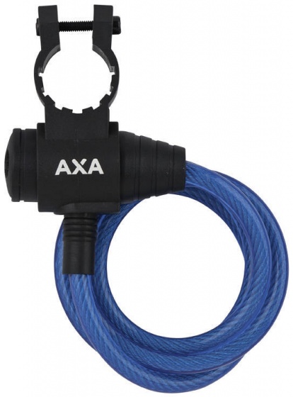 AXA spiraalslot Zipp 1200 x 8 mm - Blauw