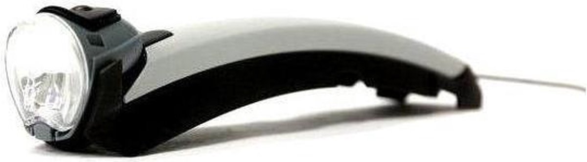 Gazelle koplamp Fender Light V2 naafdynamo zilver/zwart - Silver