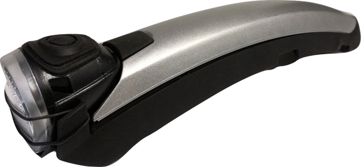 Gazelle koplamp Fenderlight V2 e bike zilver/zwart - Silver