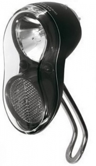 Falkx koplamp Style batterijen led voorvork - Zwart