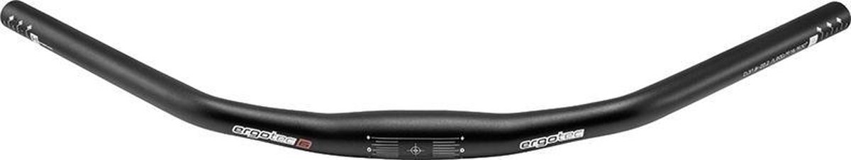 Ergotec Stuur ATB/City Lady Town 22,2/ 620/ 31,8 mm - Zwart