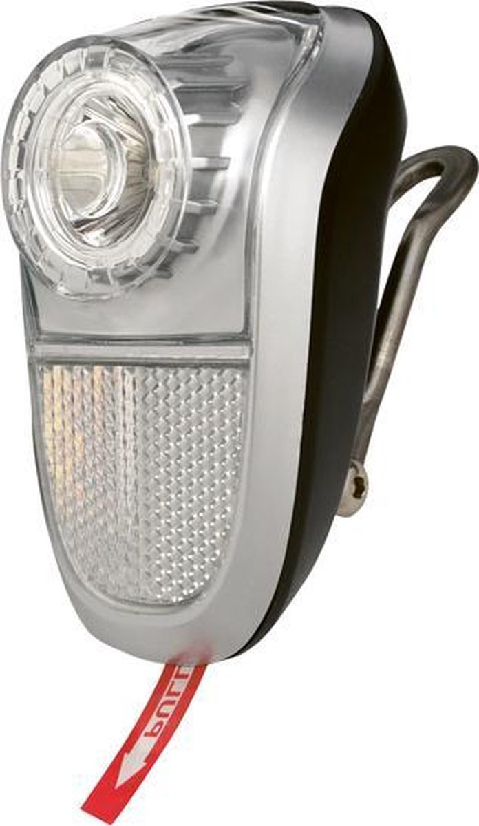 Simson voorlicht batterij led zwart/zilver - Silver