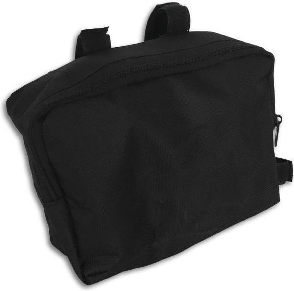 TOM mini voetpomp 10 x 7 x 15 cm - Zwart