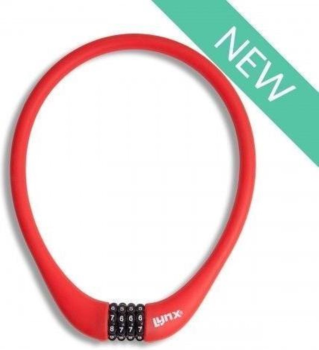 Lynx kabelslot combinatie 700 x 15 mm - Rood