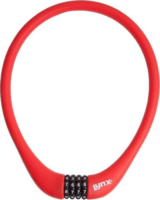Lynx kabelslot combinatie 700 x 15 mm - Rood