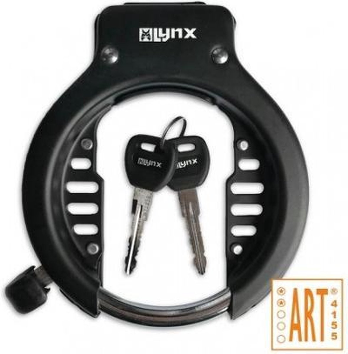 Lynx ringslot Art** - Zwart