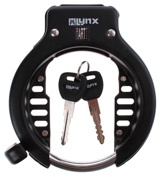 Lynx ringslot Art** - Zwart