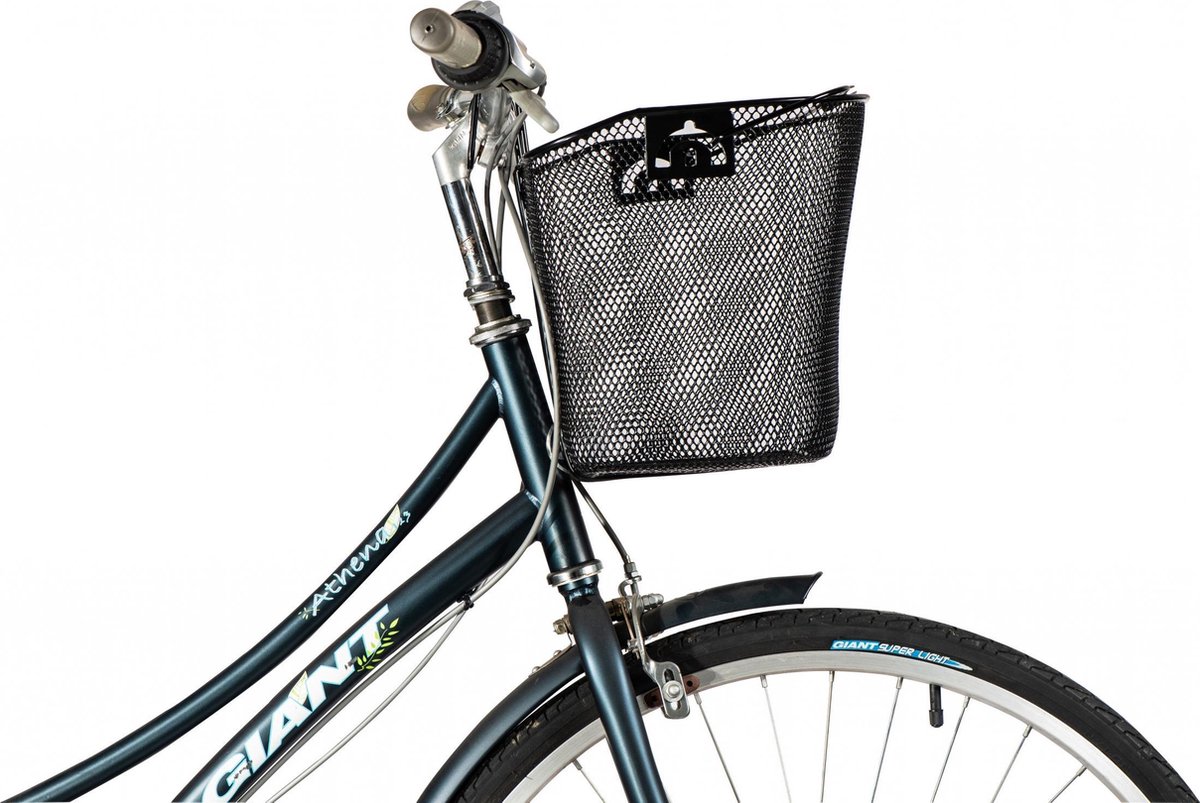 Amigo fietsmand voor 13 liter staal - Zwart