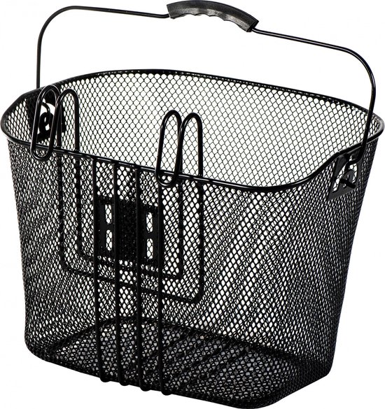 Amigo fietsmand voor 13 liter staal - Zwart