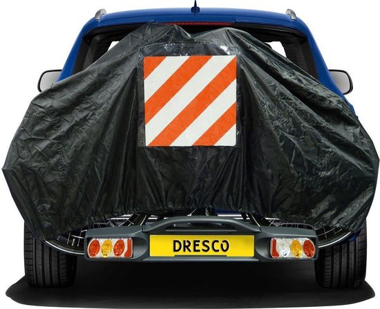 DRESCO fietshoes voor 2 fietsen polyester - Zwart