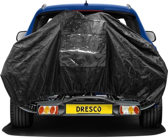 DRESCO fietshoes voor 2 fietsen polyester - Zwart